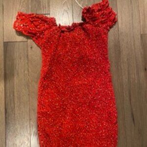 Princess Polly S Red Bodycon Mini Dress